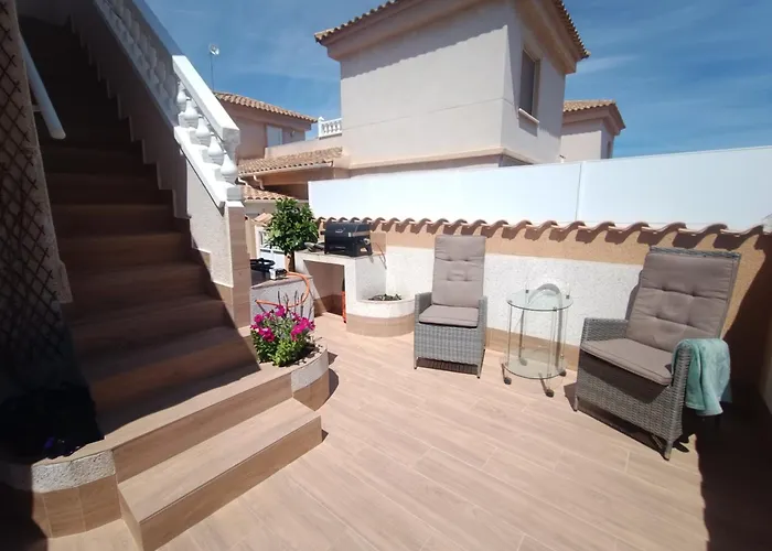 Charming Quadro-pool-roof Terrace-los Altos-torrevieja Apartamento